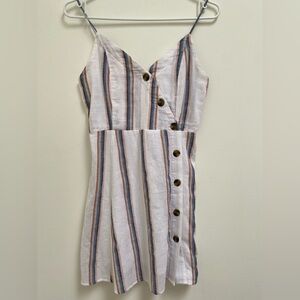 American Eagle Dress with Stripes